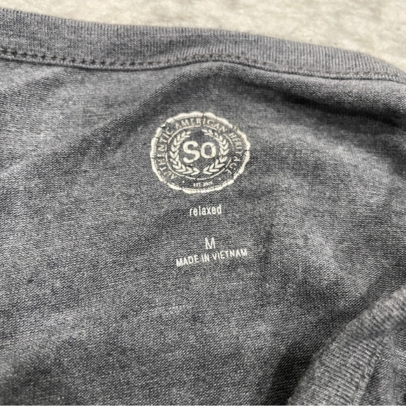 SO Grey 3/4 Long Sleeve Top - Picture 4 of 9